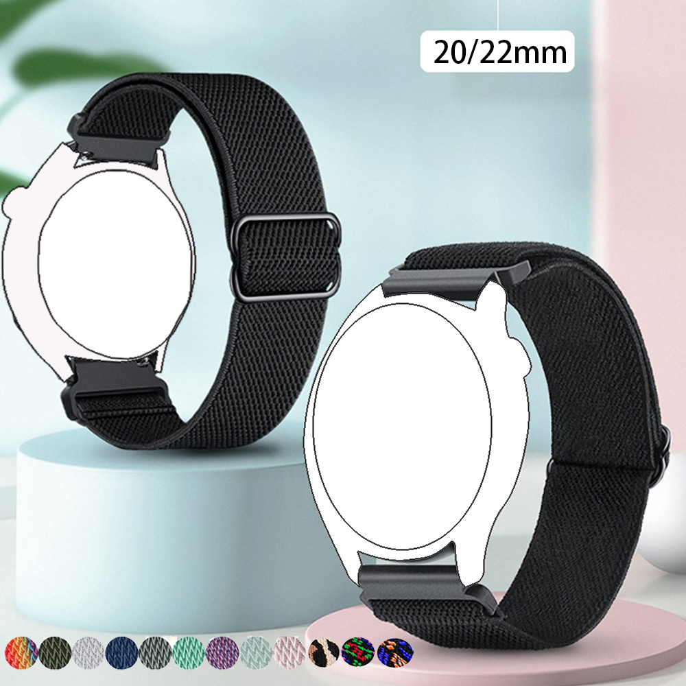 

1pc Sporty Nylon Watch Band, 20mm/22mm Strap, Compatible With Gts 4/2/2e/3/gts2 Mini/gtr/4/3/pro//, Unisex, With For Valentine's Day, Christmas, Rugby Events