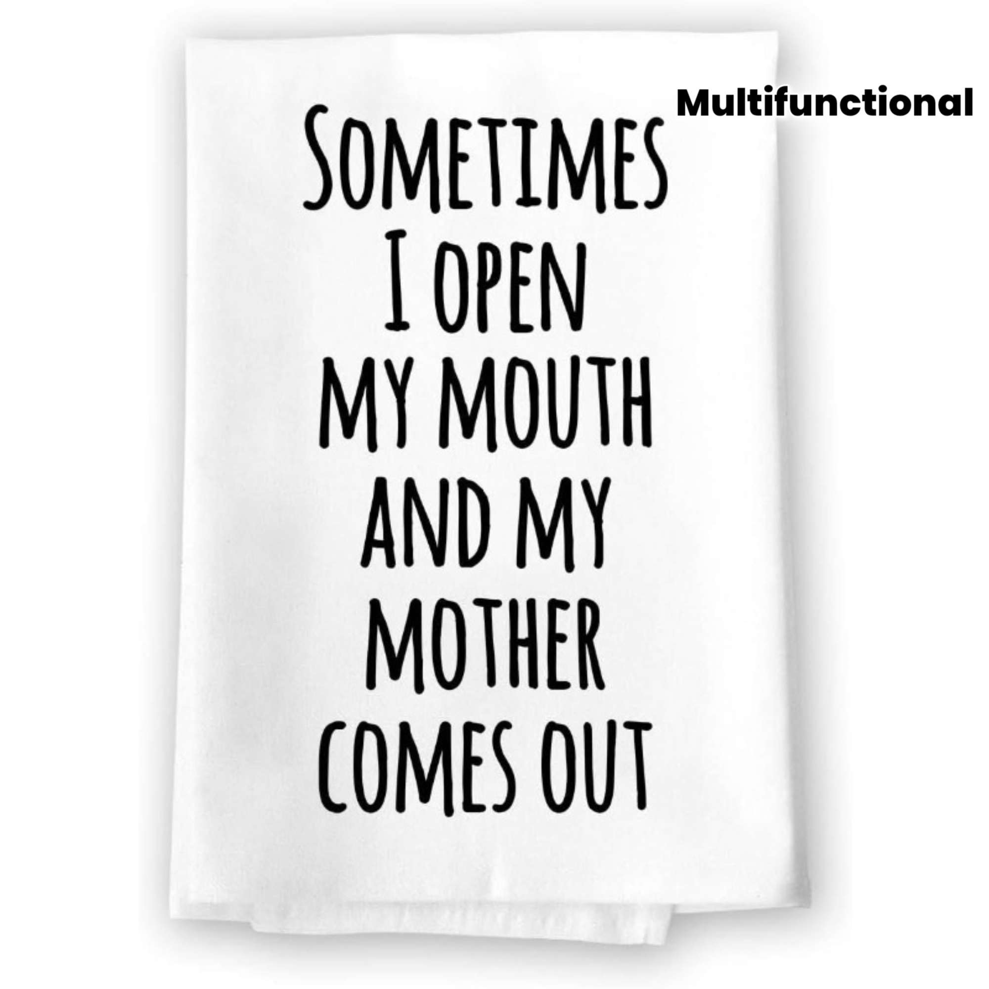 TEMU Cleaning Cloth 1/2pcs Kitchen Towel. When I Open , Words . This Pattern Features Bright, , Making It A Great Birthday Or Housewarming Gift For .