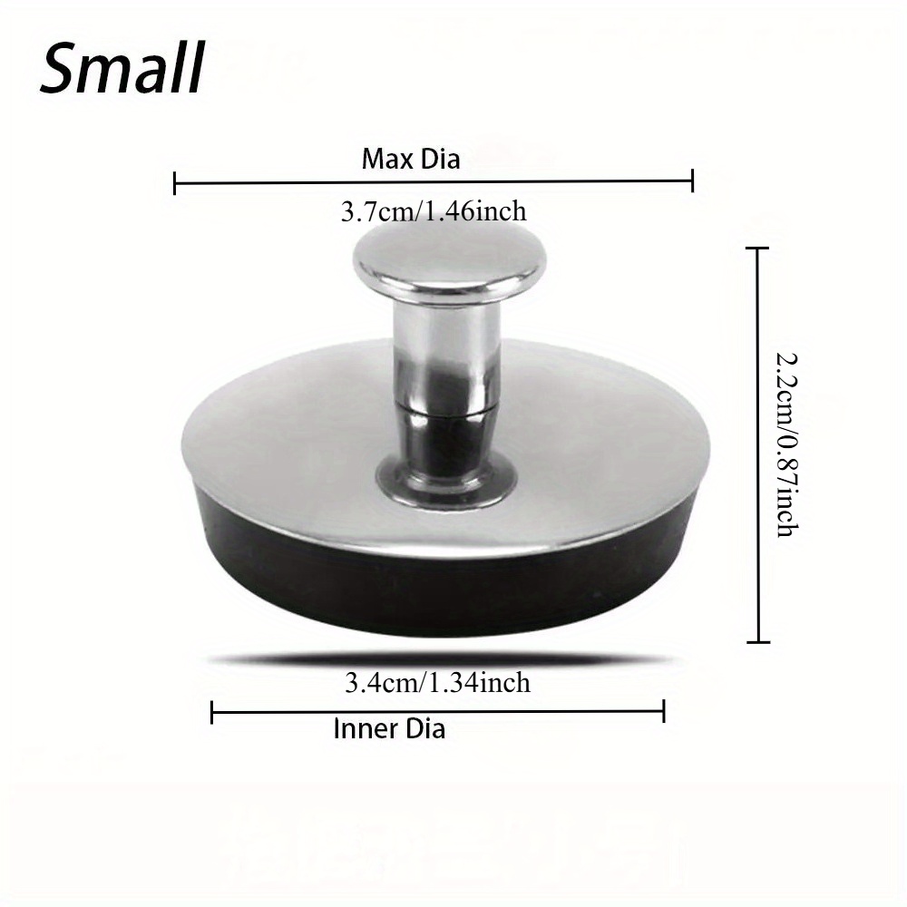 1pc Bath Plug Rubber Kitchen Bathroom Accessory Drain Stopper Water Bath Tub Caps