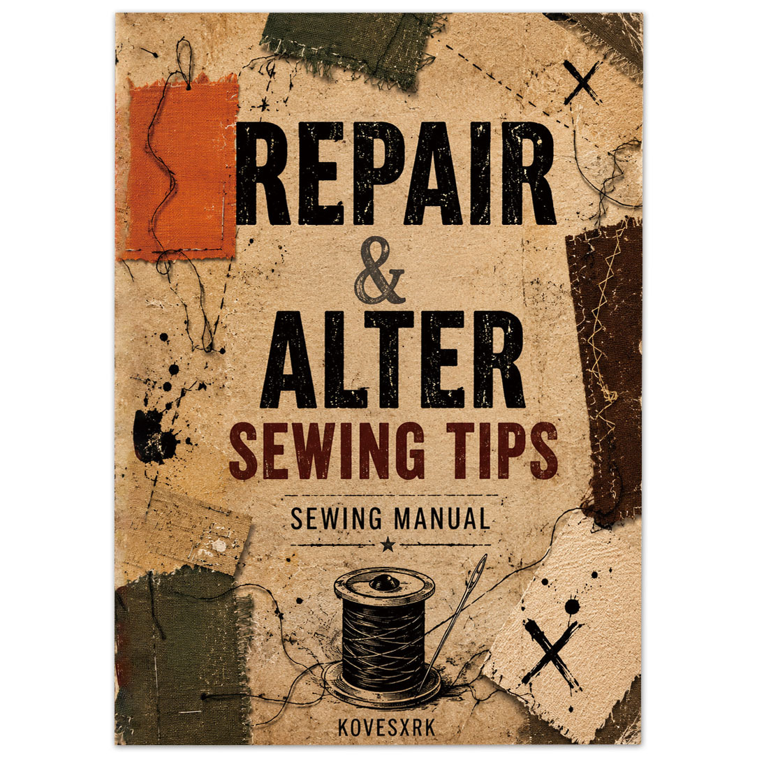 TEMU 1pc Sewing Pattern | Sewing Guide Manual | B5 Size | Includes Clothing Techniques And Detailed Explanations Of Practical Stitches | The Trouble