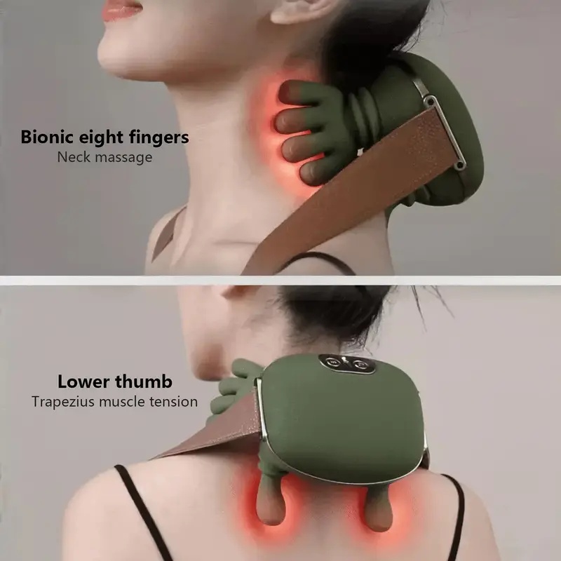 portable usb massager with palm   shoulder neck massager device for portable relaxation suitable for   work usb charging   ideal holiday gift for s Product details 2