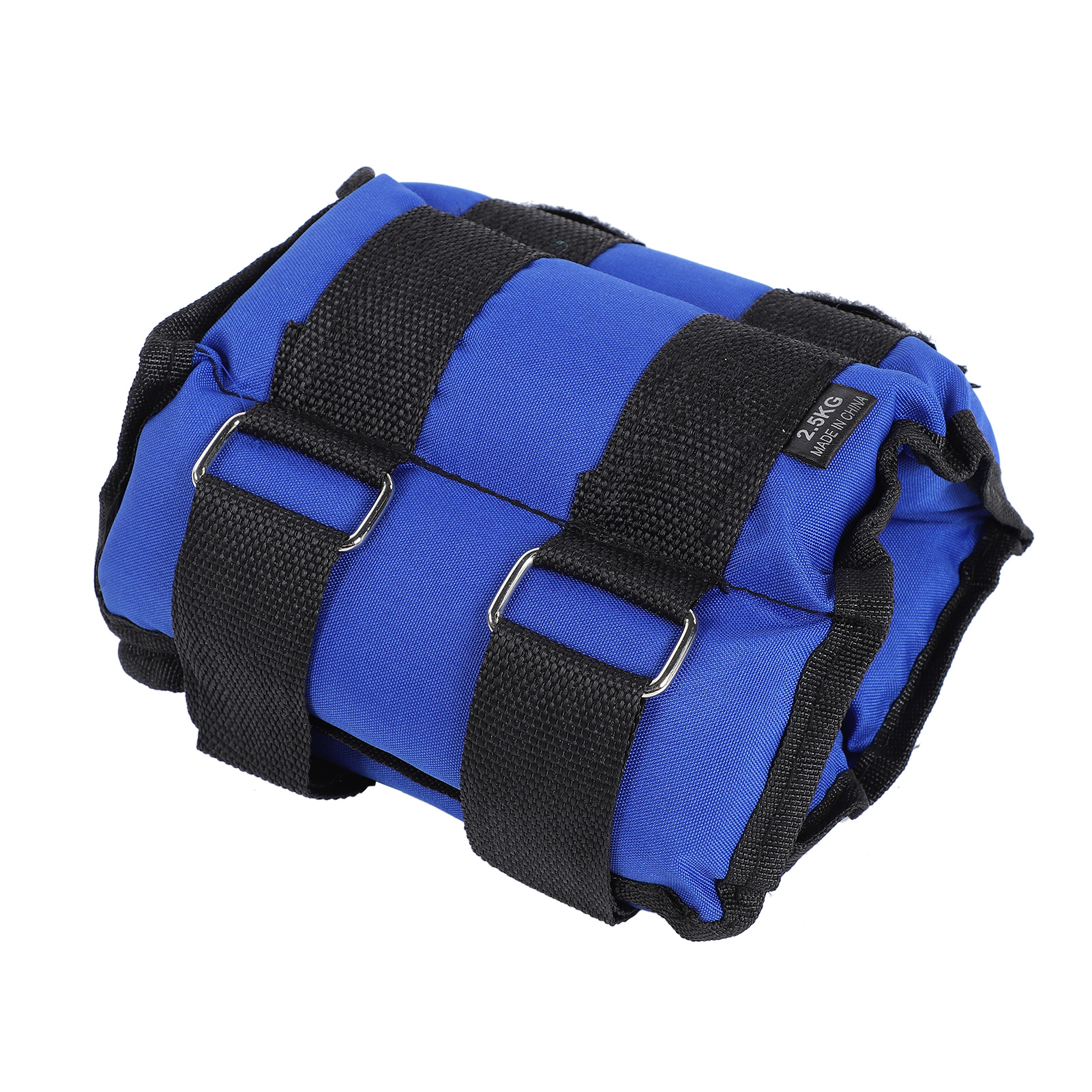 Image of 2.5 Kg Ankle Weights Made Of Oxford Fabric, Featuring A Contemporary Design In Blue, In A Single Size With A Closure, Perfect For Walking And Jogging
