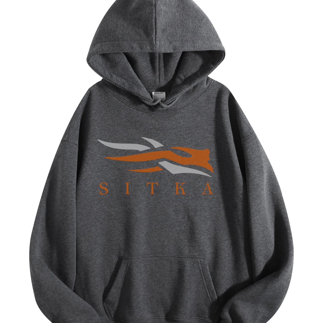 

1pc - Long Sleeve, Drawstring, , Fit, Round For - & - Sweatshirt For
