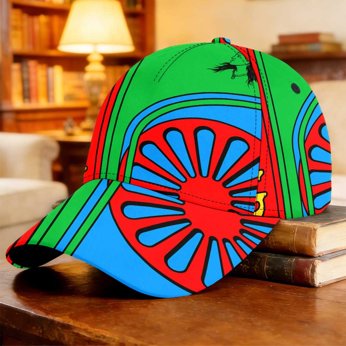 TEMU Gorra de béisbol retro de 1 pieza con , de 5 paneles y visera - y transpirable, adecuada para deportes, , camping, regalos de Navidad, gorra de