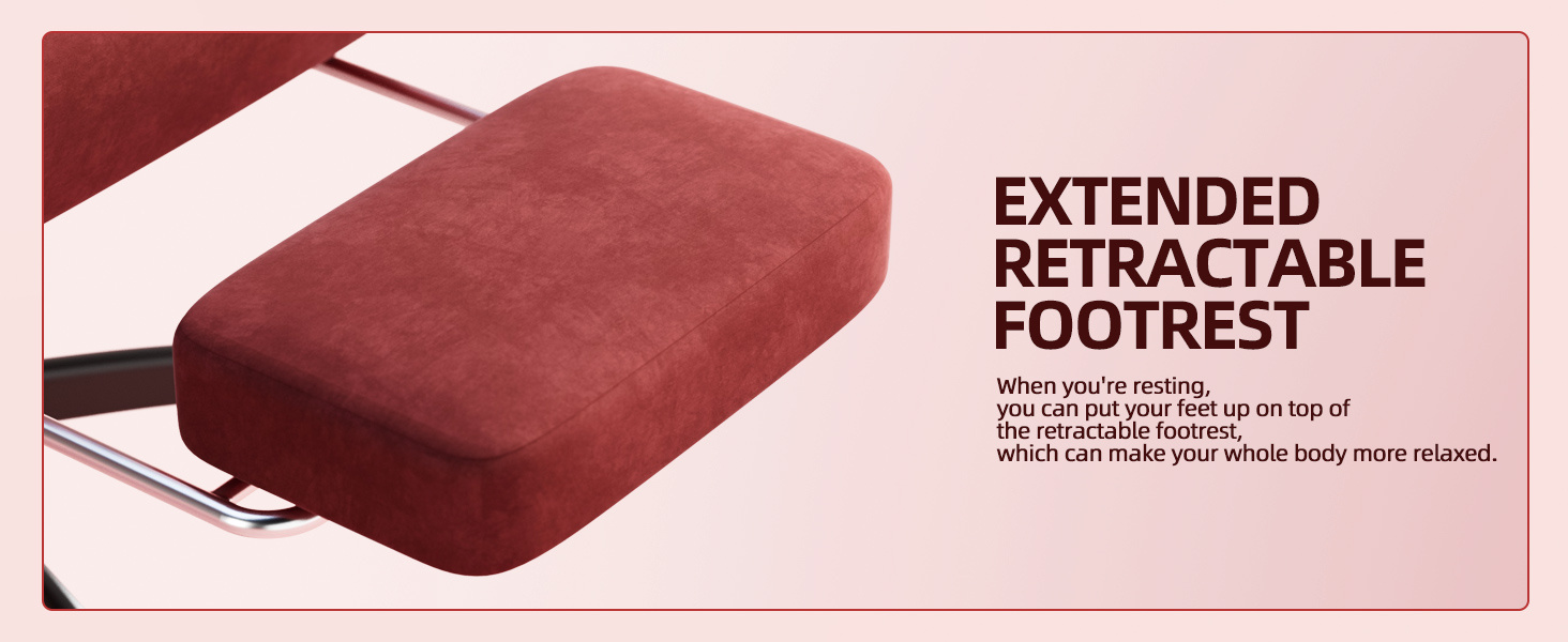 STRACER Velvet Upholstered Gaming Chair Featuring a Footrest, High Back Design, Ergonomic Support for Gamers, Includes Headrest And Massage Lumbar Pillow, Racing Style Reclining Video Game Chair