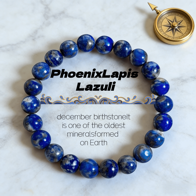 TEMU New Women's Blue Natural Stretch Handmade Bracelet, Suitable For Daily Wear And Parties, For