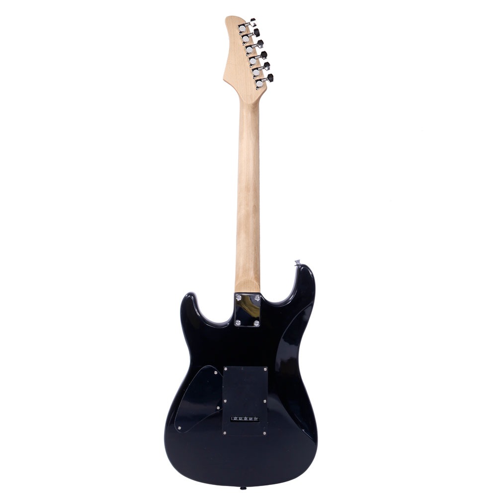 Black & Dark Blue Lightning Style Electric Guitar - Ideal for... product image 6
