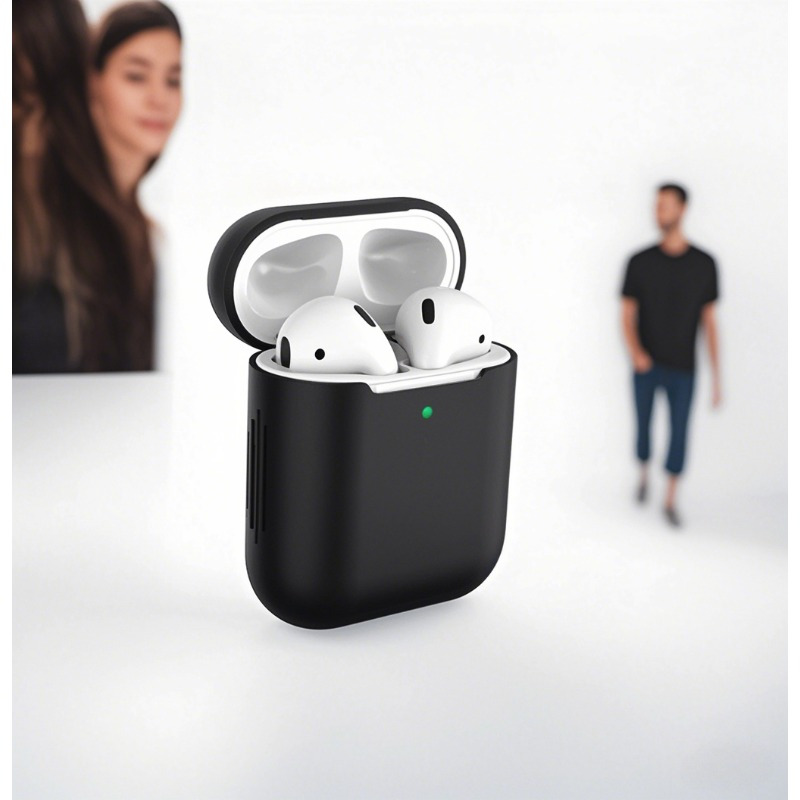 

Set Of 3 Silicone Cases For Airpods - Compatible With 1st And , Accessories For Protecting Wireless Earphones, Perfect Gift