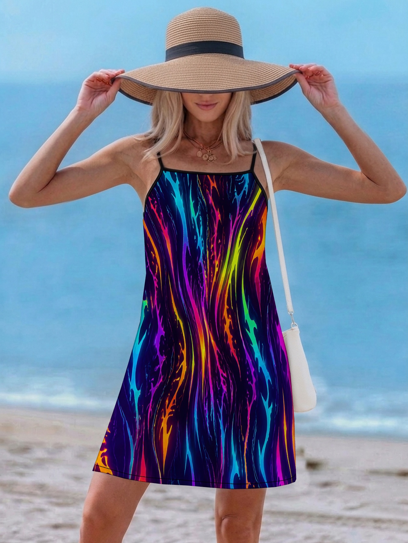 neon dress women