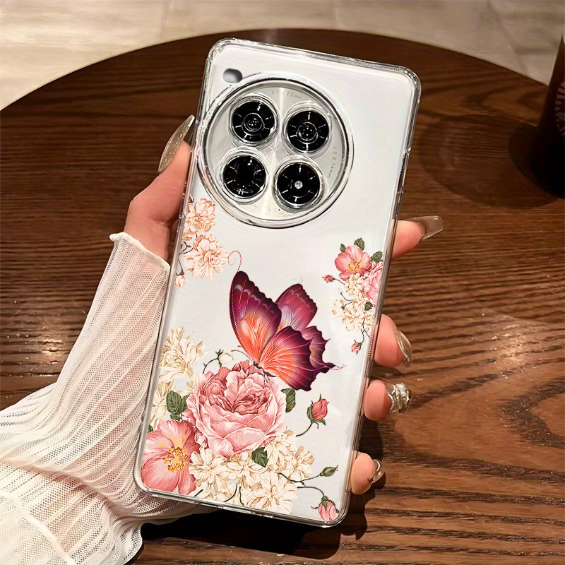 TEMU Phone Case - A Transparent Soft Case Featuring A Design For For Oneplus Models Including 13, 13r, 13t, 12, 11, , 9rt, 8t, 7tpro, 6, 5 Ace, Ace5,