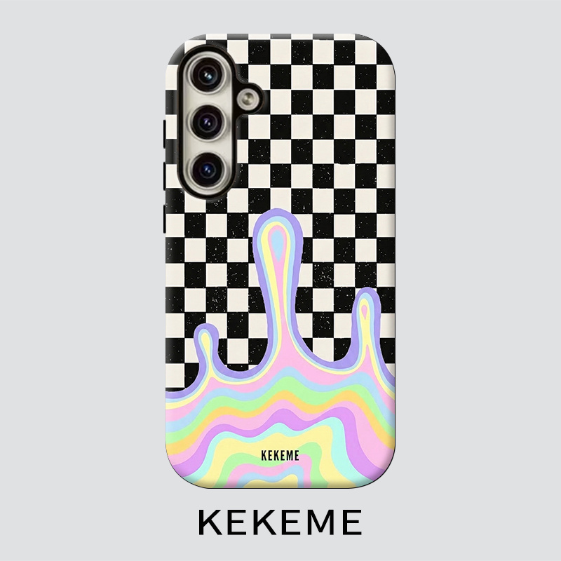 TEMU Phone Case - Kekeme Black And Film 2-in-1 Suitable For Galaxy S26 S25 S24 S23 S22 S21 S21+ S21 Fe Edge S20 A15 A16 A17 A23 A32 A34 A35 A36 A52