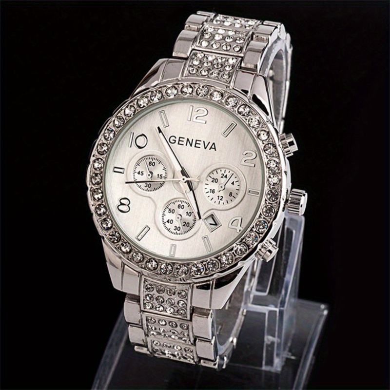 TEMU 1pc Quartz Watch Wristwatches Fashion Watch Best Gift For Christmas New Year Birthday