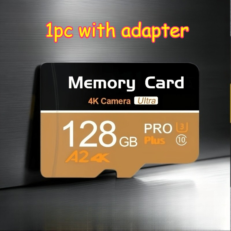 Temu – TEMU 128gb Memory Card Memory Card, Suitable For Cameras, Drones, Mobile Phones, Switch Tablets, Dashcams, And Surveillance Cameras. Read/write,