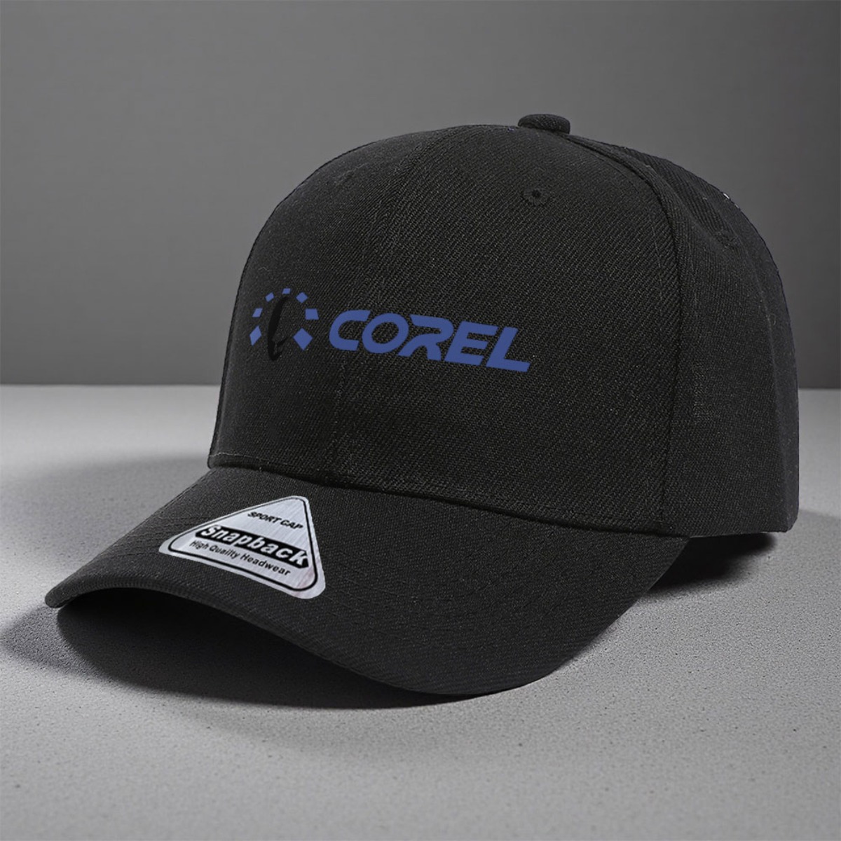 1 szt. czapka baseballowa z logo corel - lekki kapelusz do wędkowania, golfa, na zewnątrz dla mężczyzn i kobiet - kompatybilna ze sprzętem corel software - idealny prezent na boże narodzenie, halloween, wielkanoc - dostępne w kolorach: czerń, granatowy oraz innych - trwała sportowo-kasuala capela idealna podczas aktów górskich, podróży czy na co dzień – perfekcyjnie dopasowany prezentuś fanom marki & entuzjastom technologii 0