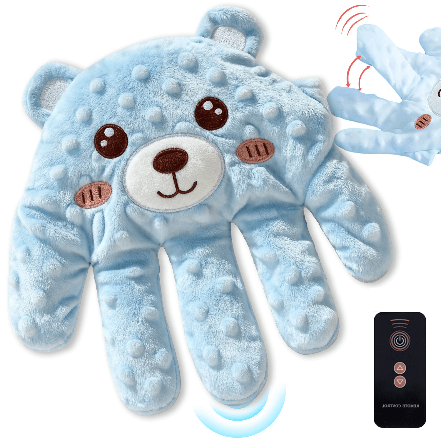 Image of Bear Palm Shaped Pad, Soft & Skin-friendly, For & Relaxation