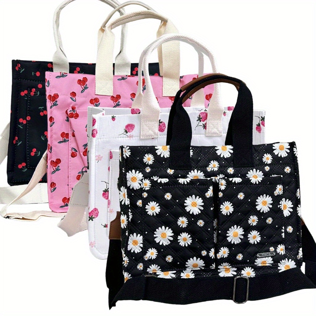 cherry tote bag sold on Temu United States cherry tote bag sold on Temu United States