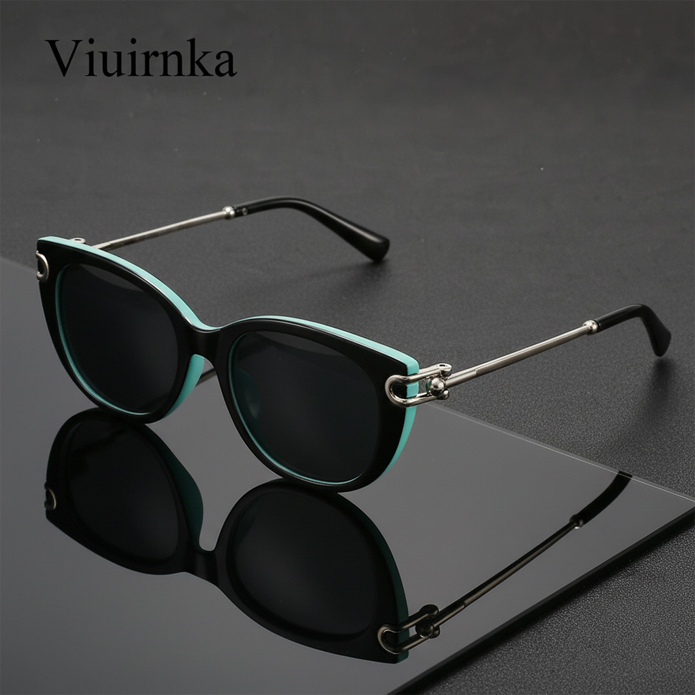 Viuirnka Women's Sunglasses, Cat With , High Fashion Glasses With Case & Cloth, Perfect For Parties, Outdoor Activities & Daily Wear, Trendy Unisex Eyewear