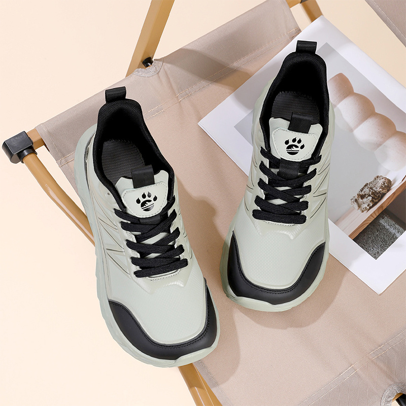 Men's Casual Sports Shoes with Thickened Wide Toe Design