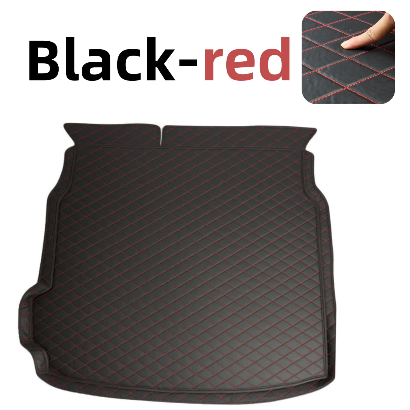 TEMU Pvc Leather Trunk Mat For For Models From 2018 To 2022, Featuring Anti-slip And Durability, In , Ideal For All Genders And Pet-friendly