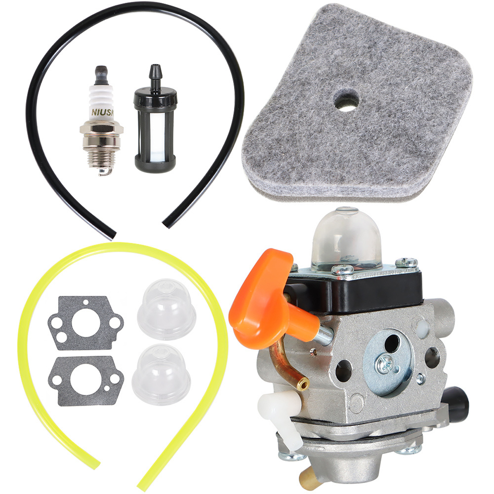 

1 Set Wflnhb Carburetor Replacement Kit For - Compatible Fs90r, Fs87, , Fs110, Fs130, Hl90, Hl95, Hl100, Ht100, Ht101, Km90, Km100, Km110, , Fc100, Fc110, , Fc95 Models