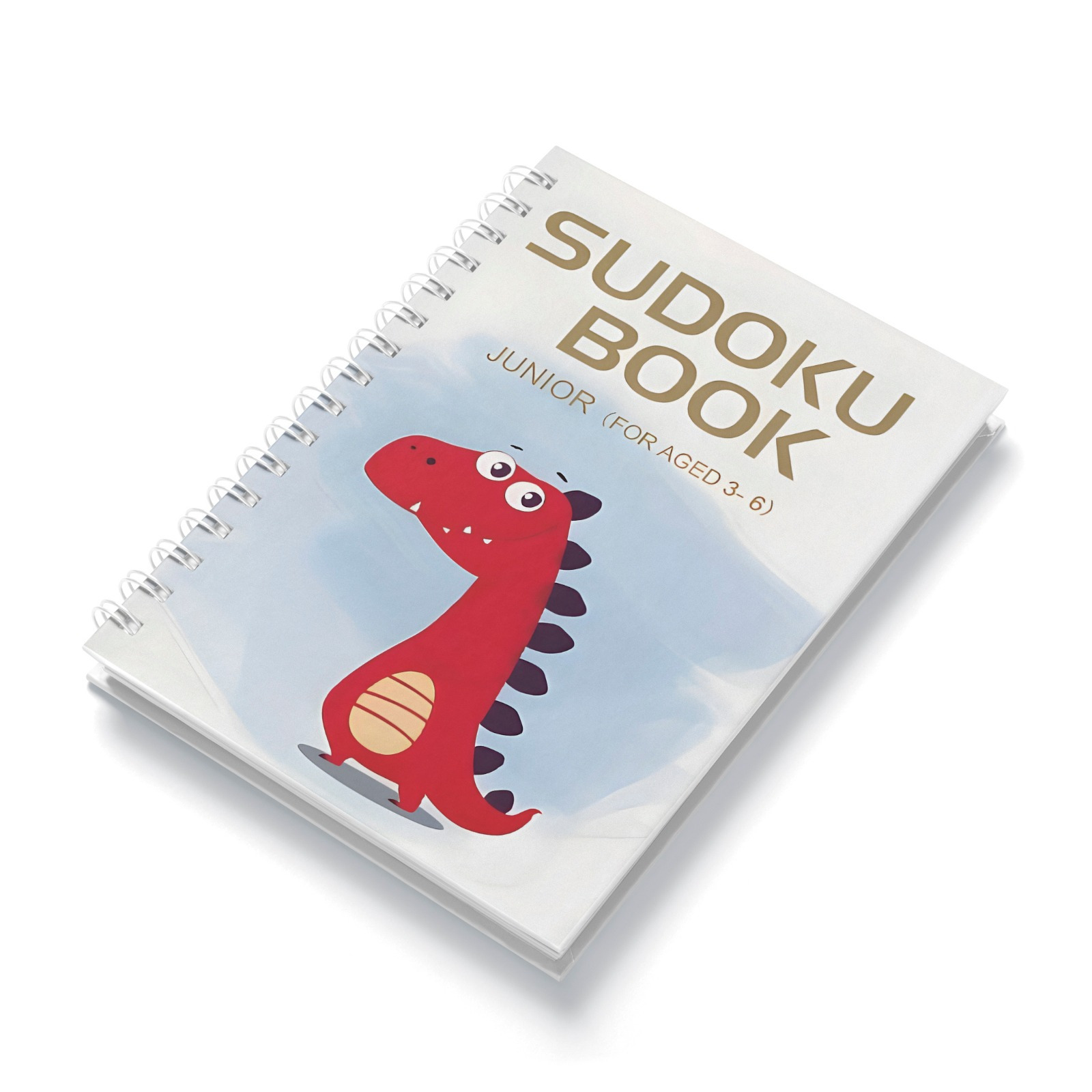 Sudoku for Kids Ages 3-6, Easy Level, English Edition, Durable Spiral Bound, with Publication Date 2024-05-01 by ZHIDIAN INTERNATIONAL (USA) LLC