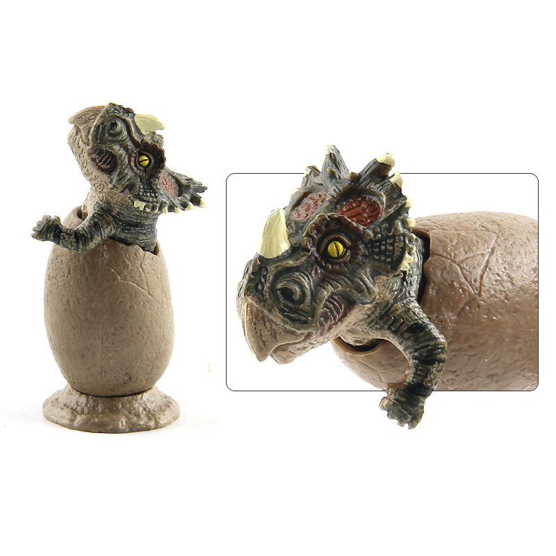 5pcs Dinosaur Egg Set with Display Base for Collectors