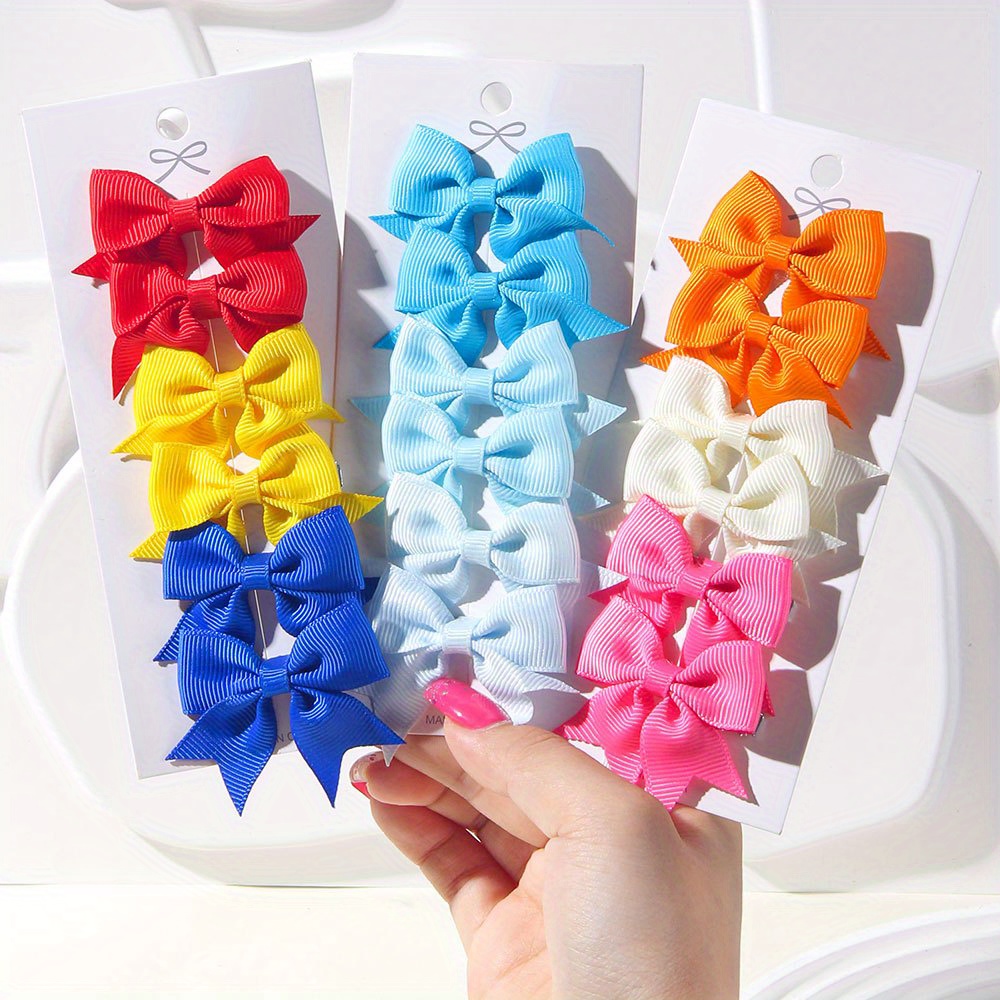 100 Stück Mini-Blumen-Haarspangen – Niedliche Haarklammern Für Baby, Mädchen, Damen, Bunt