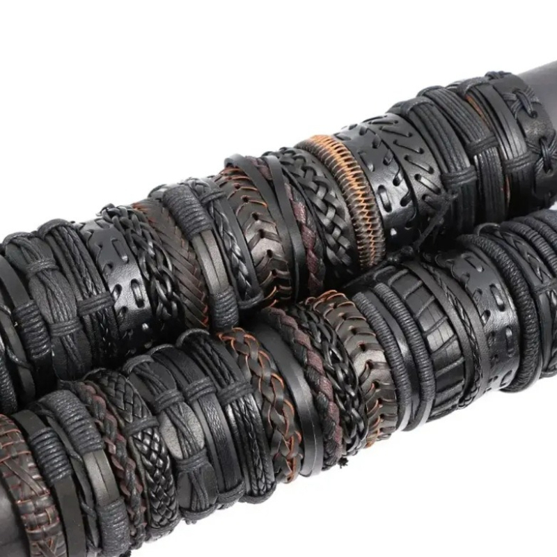 TEMU Wholesale Bracelet Sets, 10/ Styles Random Mixed Styles Mixed Colors Hand Braided Bracelets, Hot Selling Cross-border Mixed Batch Wrist Jewelry