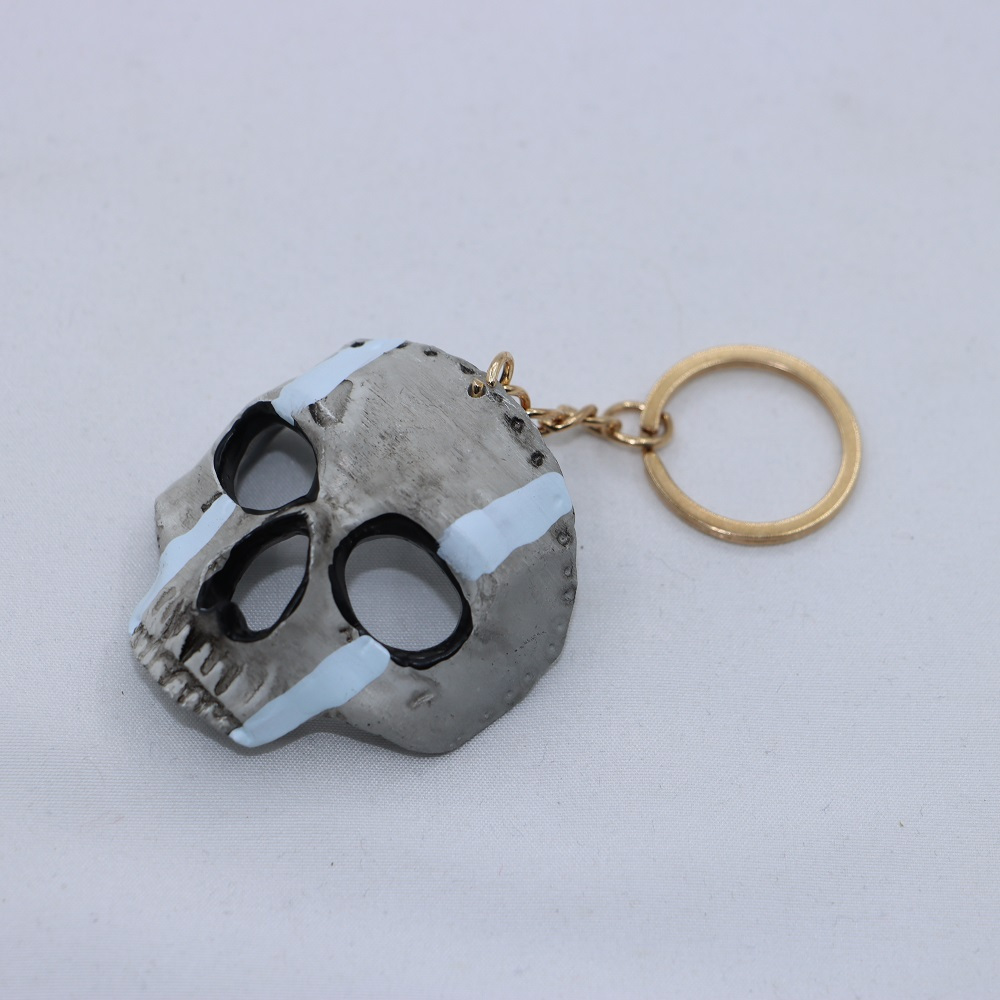 1pc Skull Mask Keychain, Mask Keychain, Gaming Additions