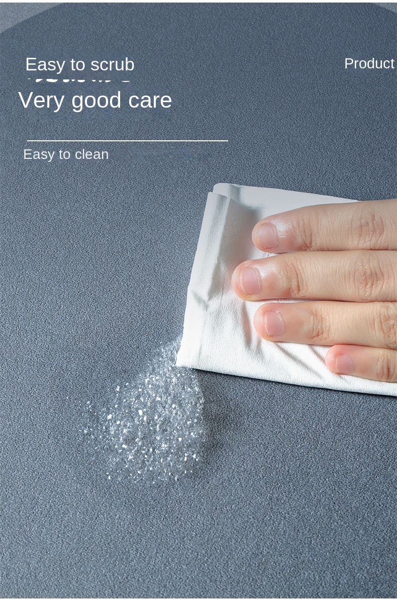 1pc Alfombra de cocina en barro diatomeo - 3.7mm gruesa, base naturalmente antideslizante y resistente a rayones fácil limpieza con paño seco o agua. Cómoda alfombrilla para estar parado ideal también como tapete baños u entradas. ¡Negrua! Disponible varios tamañ