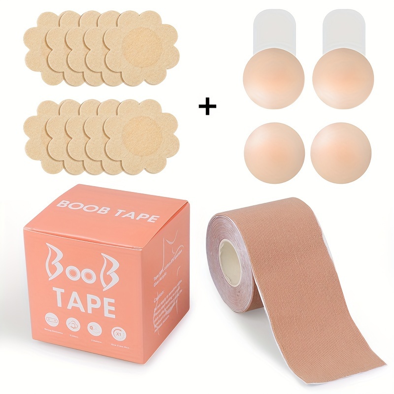Invisible Underwear Accessories Suit, Chest Lift Patch And Chest Support Strap, Suitable For Strapless Dress, Women's Underwear And Underwear Accessories