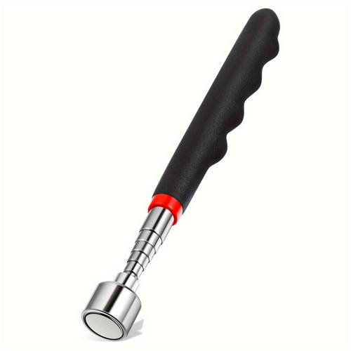 3 in 1 stainless steel telescopic magnetic pickup tool manual iron suction rod 10 suitable for areas no batteries required ideal for car and building repairs surface sturdy and durable