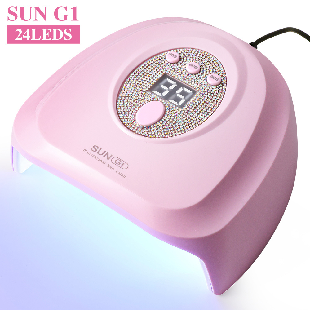 TEMU Nail Lamp, Fast Drying, With Settings And Automatic Sensing Device, Professional Removable Base, Suitable For Home Nail Salon Tools.