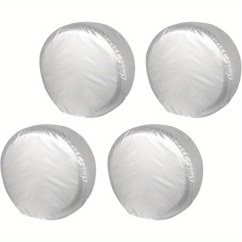 4 Tire Covers - Fits Suv, Trailer, , Rv - Durable Tire Protectors For 26-28.75 Inch Diameter Tires