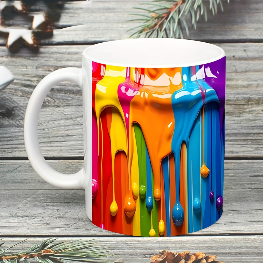 16 oz tall coffee mugs Yellow Ceramic Tall Fir Mug (16oz) – Tall Fir Coffee main image 0