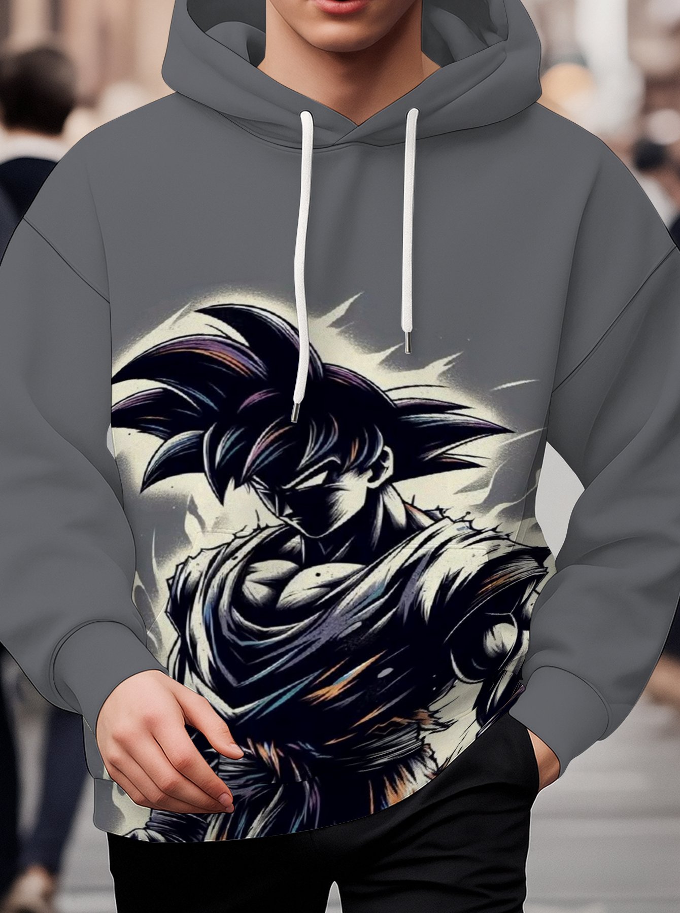DRAGON BALL Men's Hoodie front view