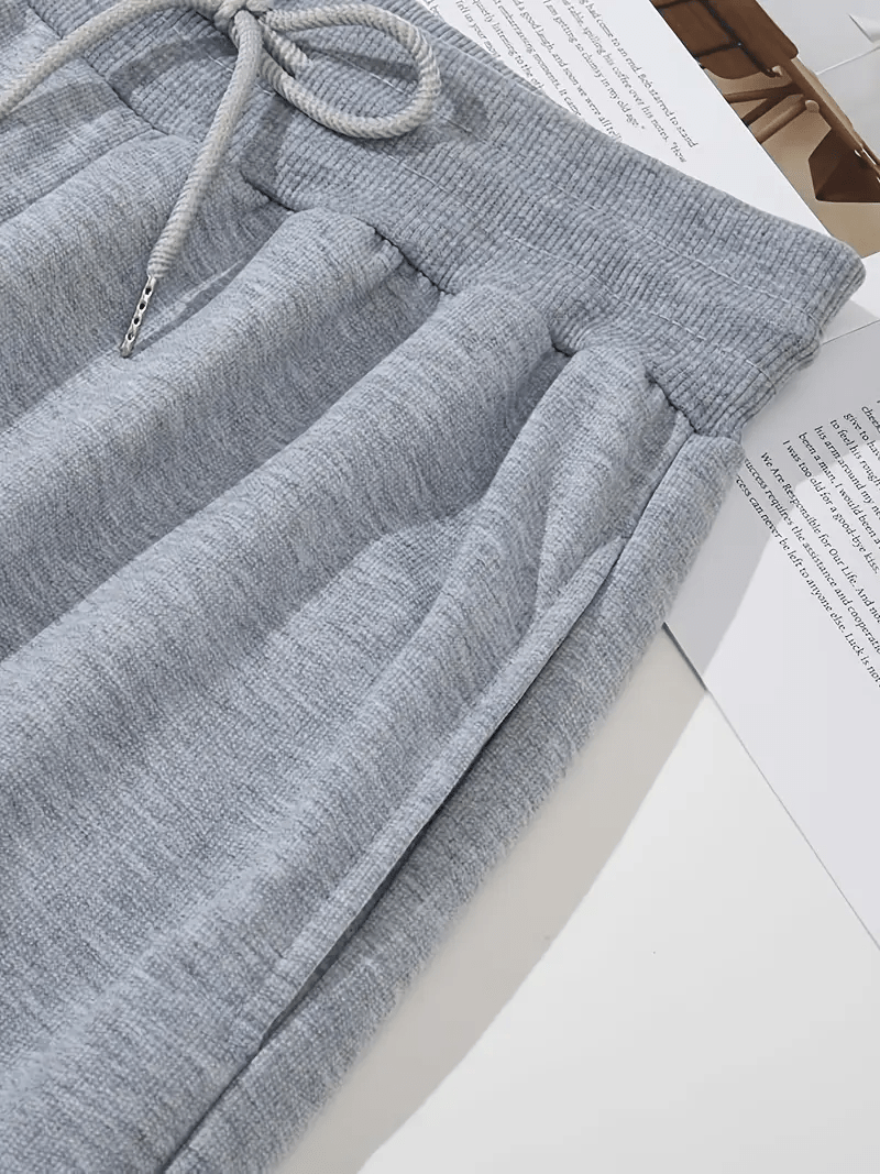 3pcs Men's Casual Sweatpants with Hood, 'Abidos Logo'Print design,Drawstring Design,Lightweight, Elastic, and Breathable, Suitable for Spring and Autumn Outdoor Sports. Loose Fit, Men's Sport Pants/Men's Long Pants, Running Pants, Workout Pants