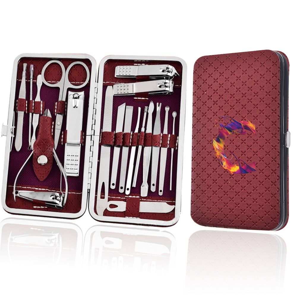 Durable Manicure Set for Daily Use with Case