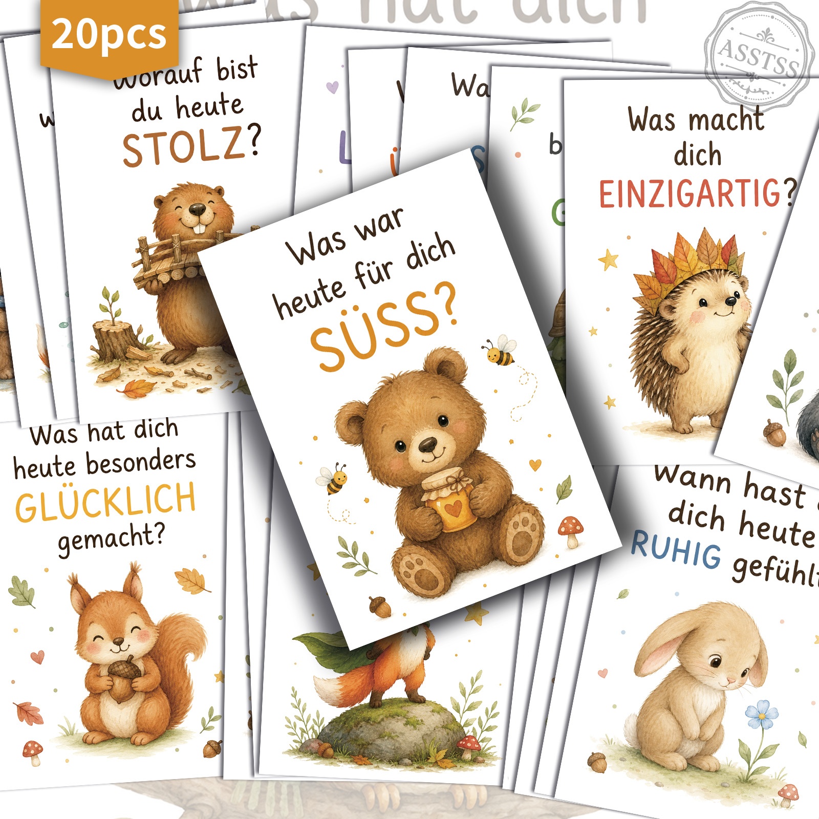 TEMU 20er-Pack ASSTSS German &A-Karten-Postkarten – 4x6 Zoll Retro-Junk-Journal-Zubehör, klassische -Illustrationen, Sammel- Dekorations-Mal-Karten