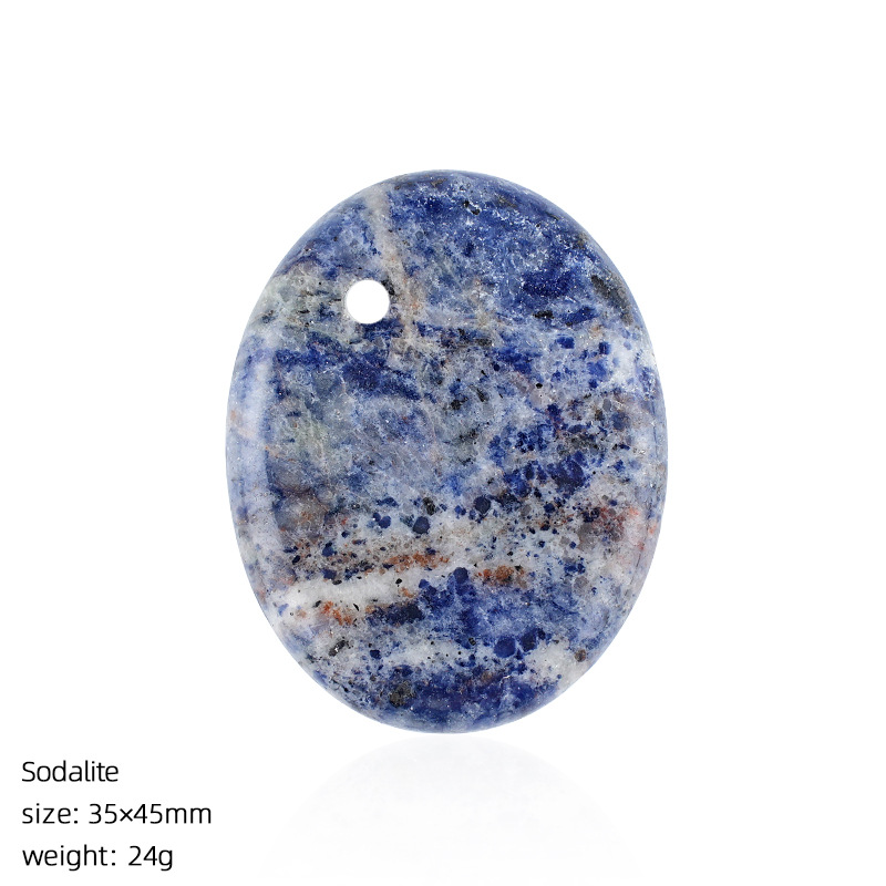 Artificial Crystal Palm Stone Pendant for DIY Necklace Charm