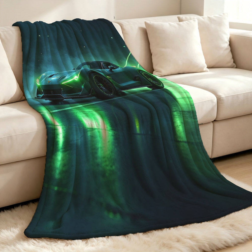 item picture futuristic   car print blanket nap blanket for car enthusiasts     for mas new year  