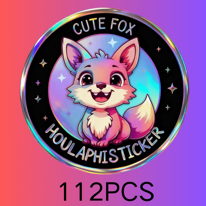 TEMU 1.57-inch Custom High Quality Stickers, Personalized Holographic Round Stickers, Multifunctional, Decorative For Commercial/work/office, School,