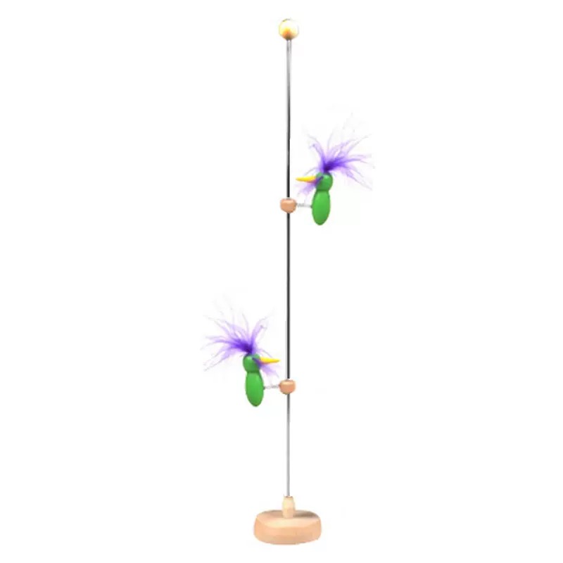 Image of 3pcs Crazy Woodpecker Percussion Toy, Swinging Woodpecker Relax Toy, Fun Prank Toy, Humorous And Unique Office Decoration, Halloween And Christmas Gift. Includes 1 Base + 2 Birds