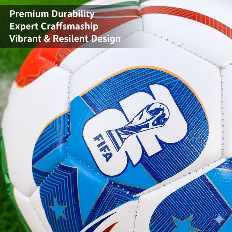 official soccer ball design for the 2026 sturdy for and matches ideal with control and suitable for all weather Product details 5