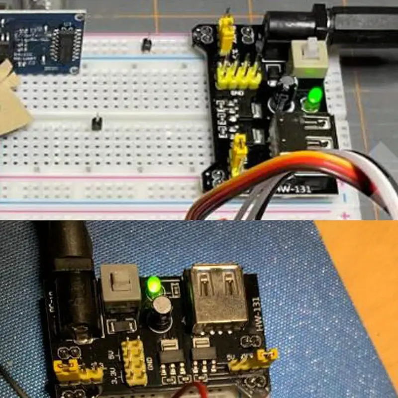 4pcs de alimentación para breadboard mb102 sin soldadura 3.3v/5 4pcs clips de batería de 9v & conectores tipo t - enchufe sin soldar para , , prototipado electrónico, prueba de circuitos, conexión , conexión , accesorio para placa de , diseño compacto, conector , usuarios de detalles 6