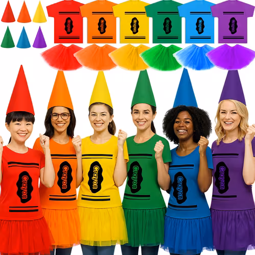 Crayon Costume Group Set 6 Sets Women