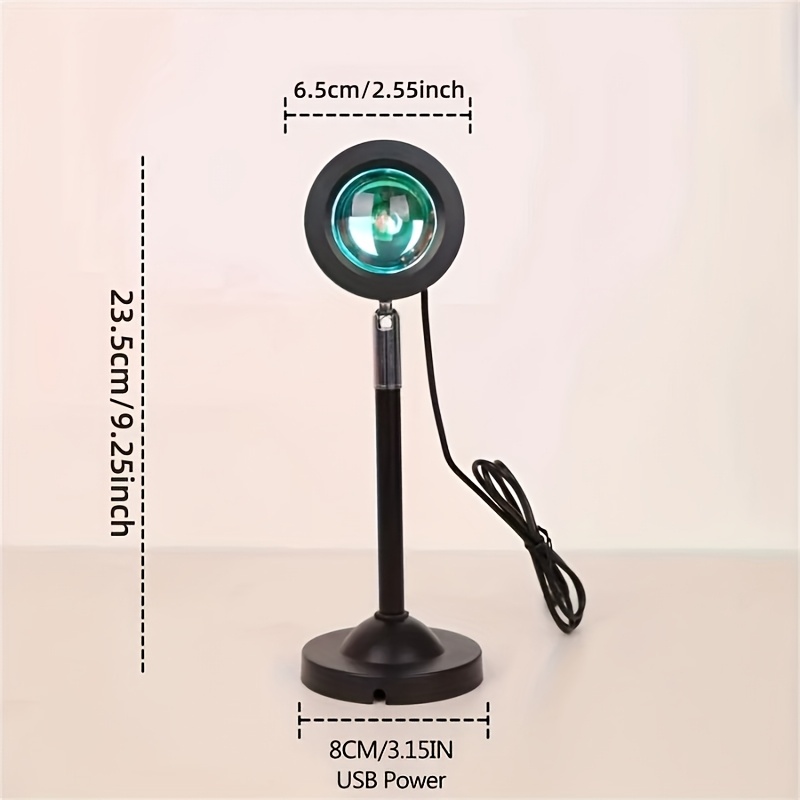 Sunset Projection Light with 16 Colors and 4 Lighting Modes