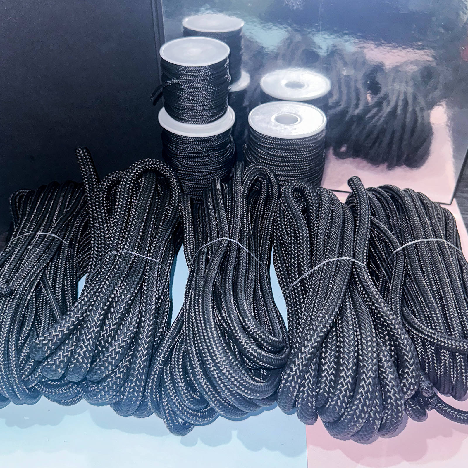 Nylon Braided Rope for Outdoor Use, Various Sizes