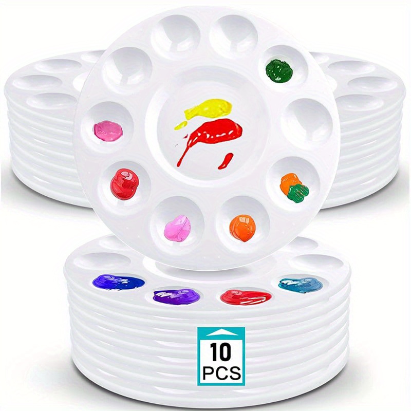 TEMU 10pcs Paint Tray, Tray For Students To Paint On For School Projects Or Art Classes