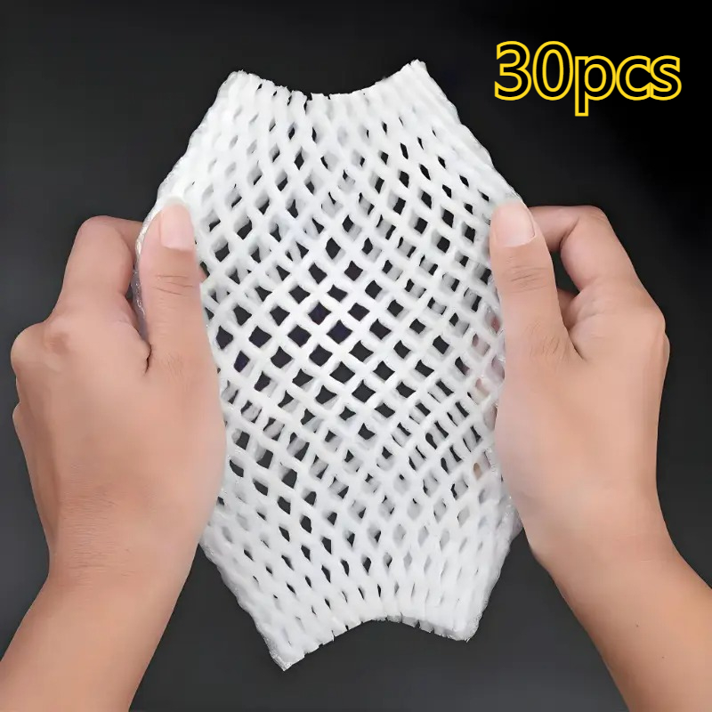 Image of 30/50 Heavy-duty Shock-absorbing Foam Sleeve - Anti-slip Wine Bottle Protection Sleeve, Large Protective Net Bag - Suitable For Transporting Glassware, , Non Food Contact